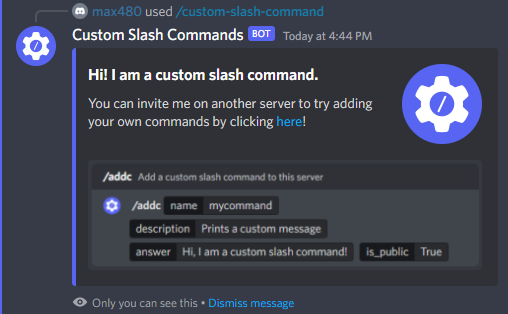 Slash Commands are Here!